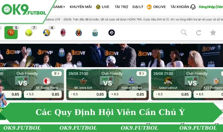 Những điều hội viên cần chú ý về chính sách