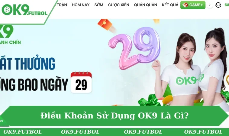 Giới thiệu về điều khoản sử dụng OK9 - Bảo vệ hội viên